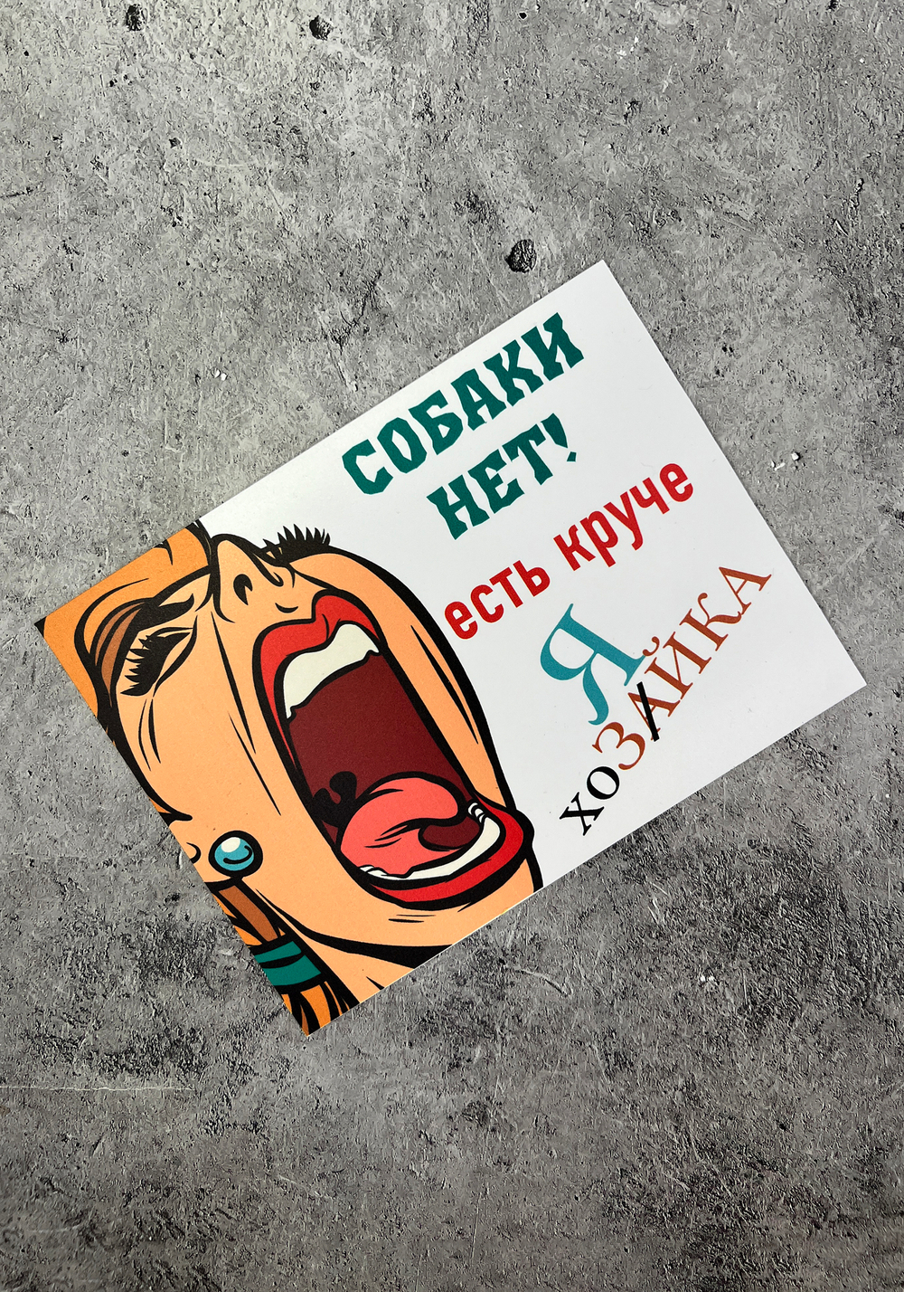 Табличка на дом Осторожно злая собака