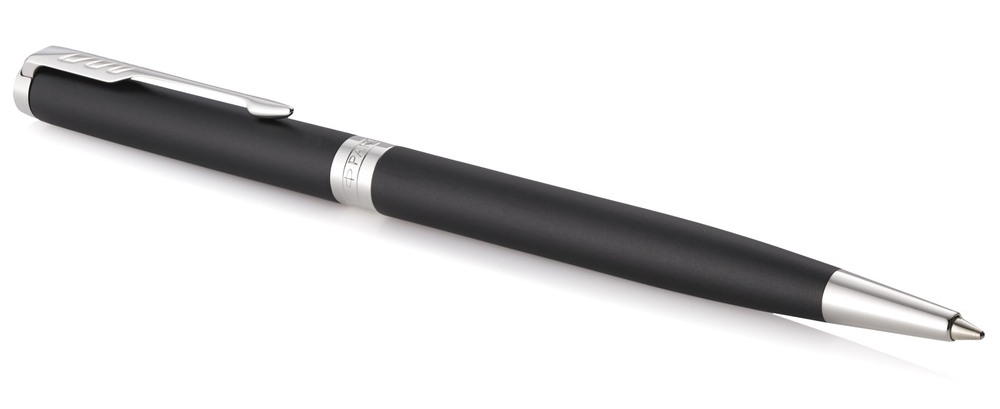 Шариковая ручка Parker Sonnet Slim Core K429, Matte Black CT