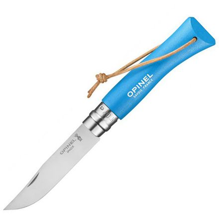 Нож Opinel №7 Trekking нержавеющая сталь, голубой