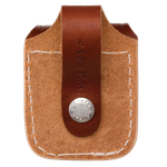 Чехол для зажигалки ZIPPO коричневый с ремешком
