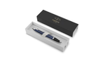 Шариковая ручка Parker IM Metal Matte Blue CT, стержень: M, цвет чернил: blue