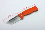 Нож Ganzo G720 зеленый, G720-G