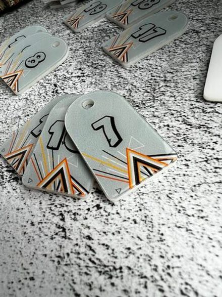 Бирки для ключей 30х50мм
