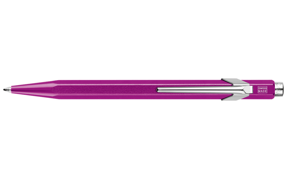 Caran d’Ache Office 849 Pop Line - Metallic Violet, шариковая ручка, M