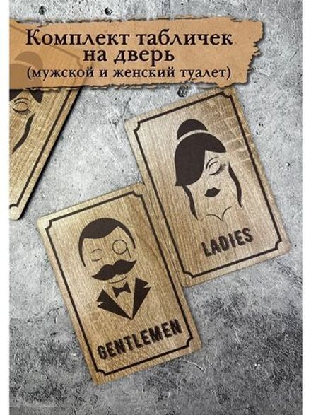 Табличка на дверь информационная