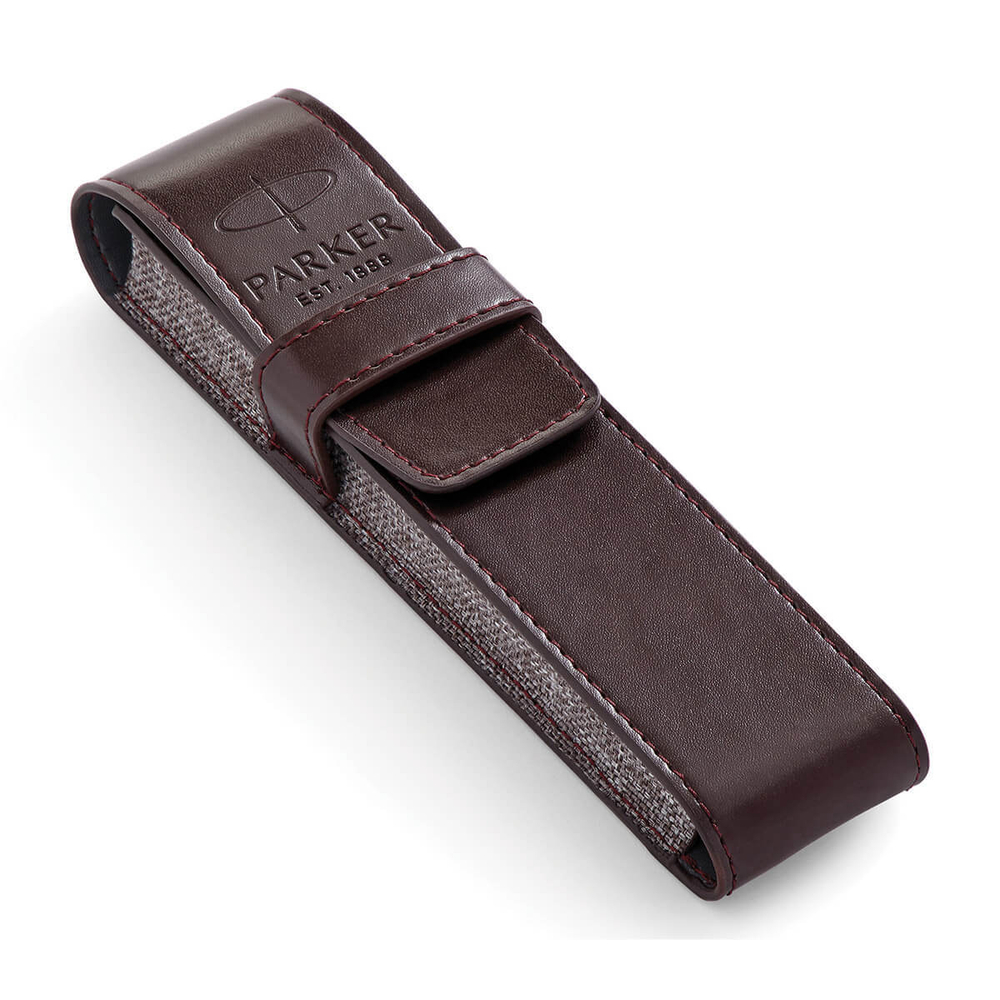 Подарочный набор: шариковая ручка Parker Sonnet Laque Black СT и чехол для ручки