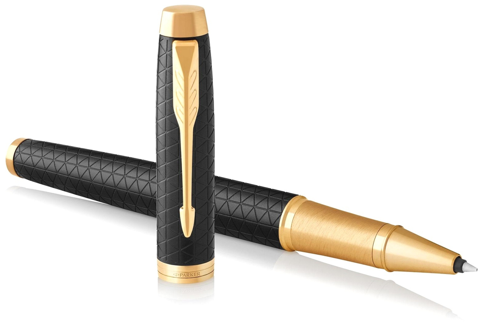 Ручка-роллер Parker IM Premium T323, Black GT