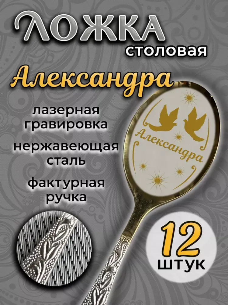 Ложка столовая Александра (набор) Ложка столовая Александра (набор)
