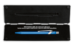 Caran d’Ache Office 849 Pop Line - Metallic Blue, шариковая ручка, M