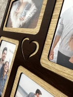Фоторамка "LOVE" на 4 фото 10х15см