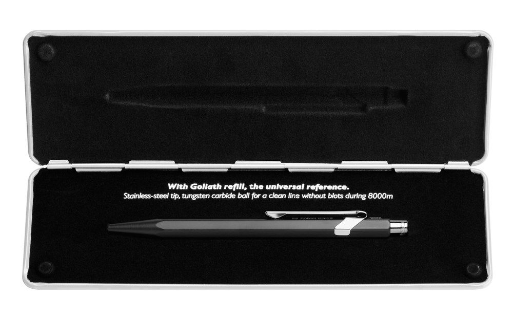 Ручка шариковая Caran d`Ache 849 Office Pop Line Black M