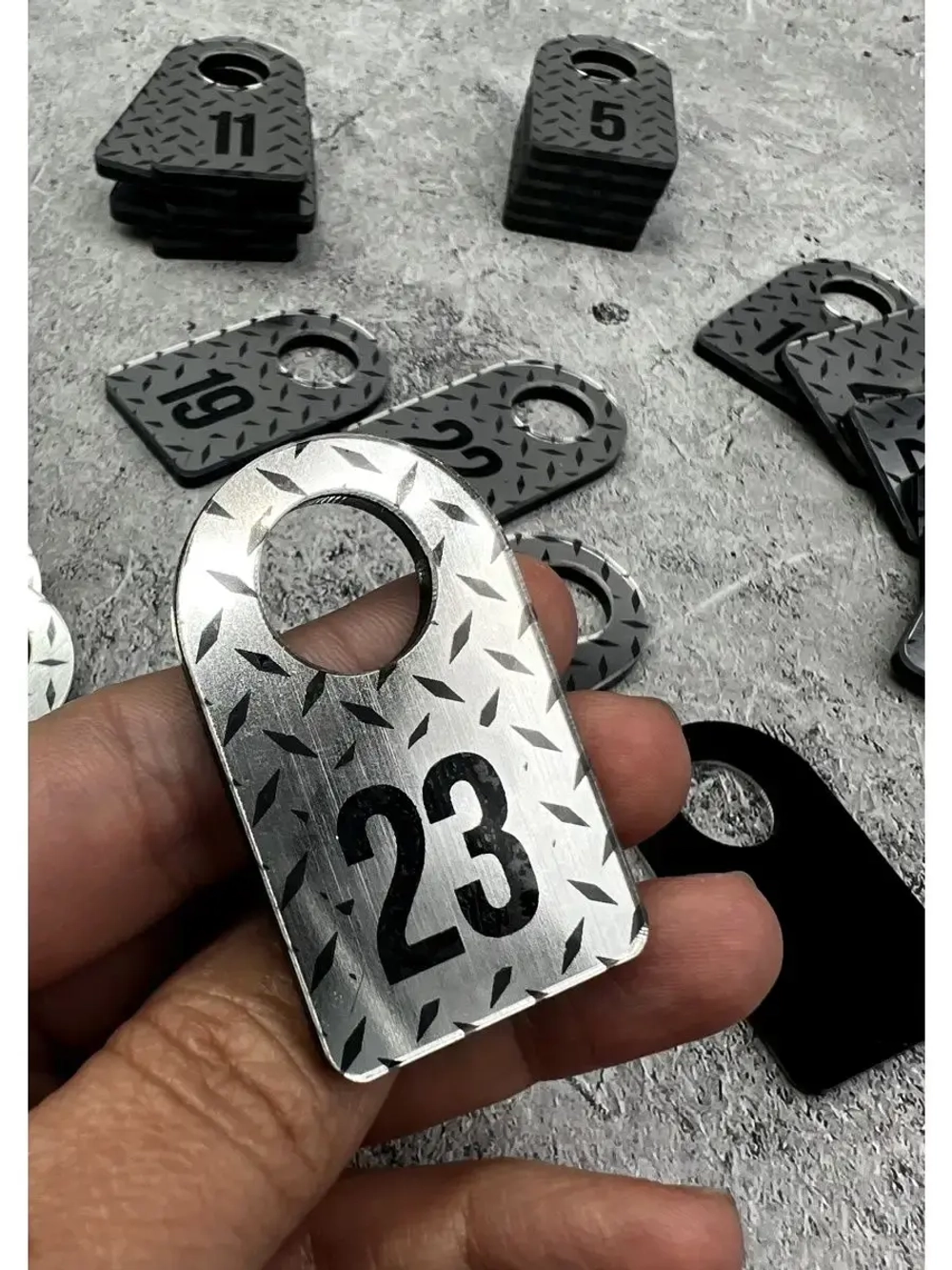 Номерки для гардероба 50шт