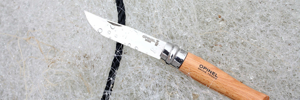 Нож Opinel №6, нержавеющая сталь, рукоять из бука, блистер,
