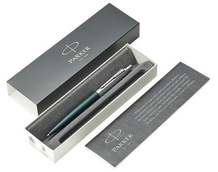 Ручка шариковая Parker Jotter XL K69 Greenwich, Matte Green CT