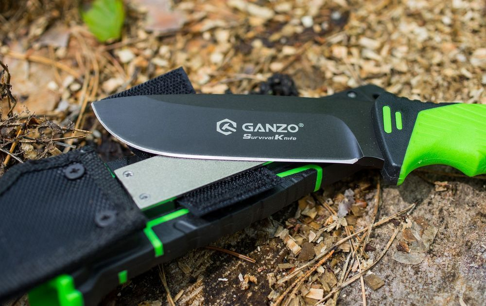 Нож Ganzo G8012 оранжевый, G8012-OR