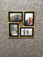 Фоторамка "LOVE" на 4 фото 10х15см