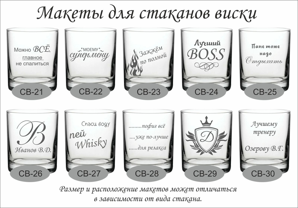 бокалы для виски оригинальные