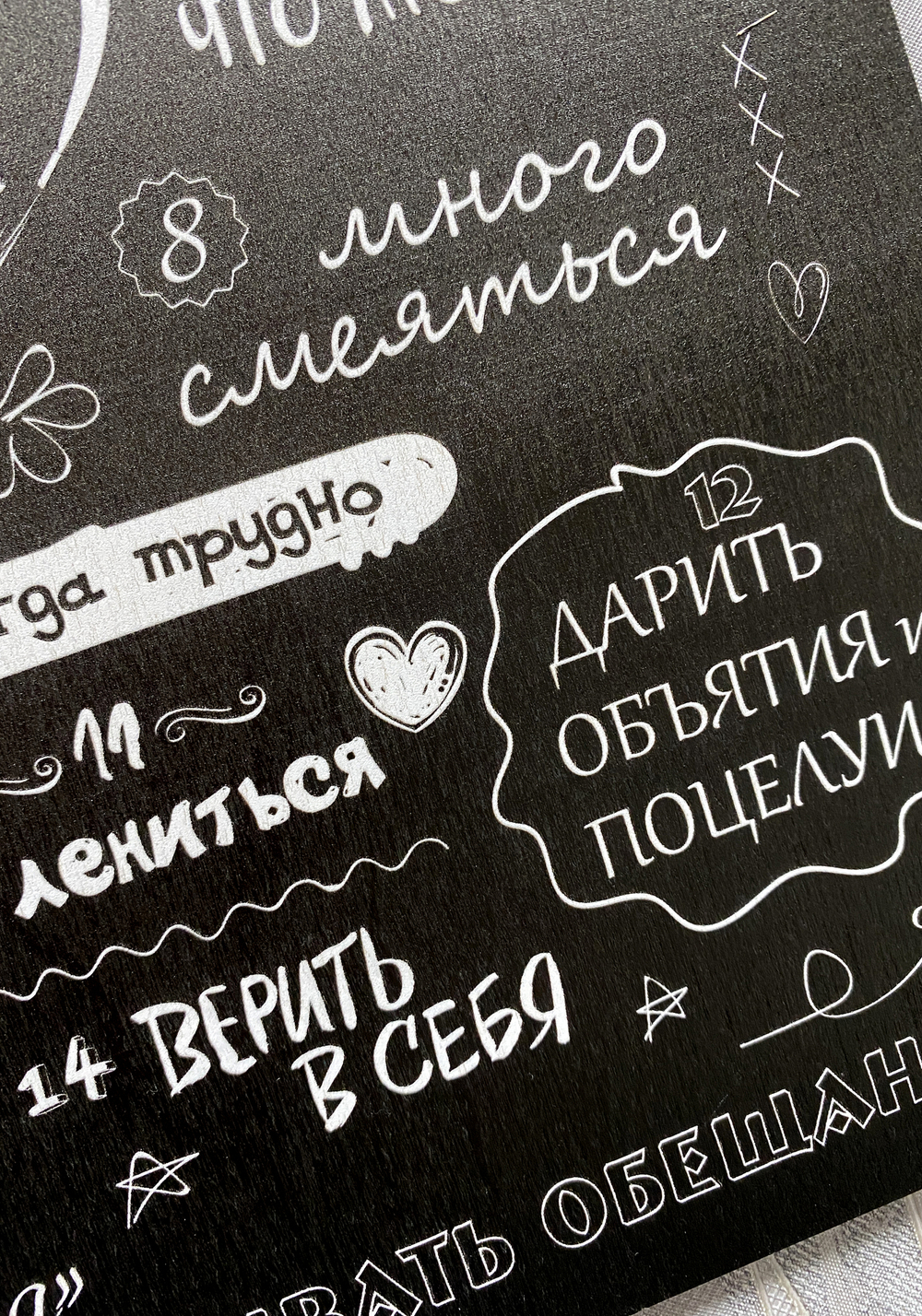 холст правила дома