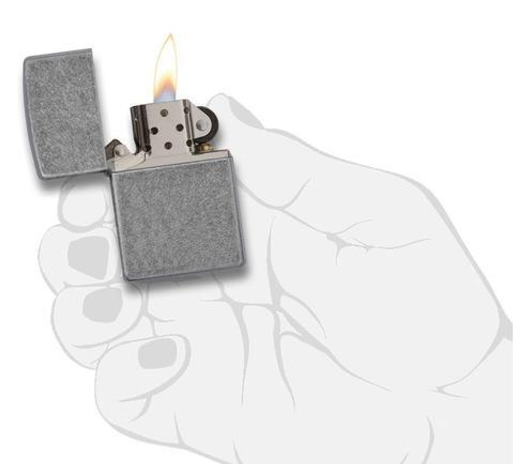 Зажигалка Antique Silver Plate ZIPPO