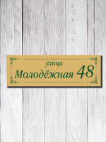 Табличка адресная УФ-25