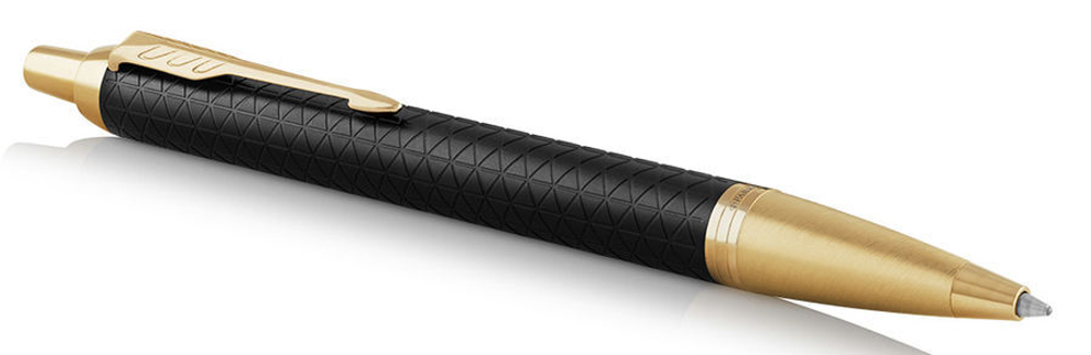 Ручка шариков. Parker IM Premium K323  Black GT M чернила син.