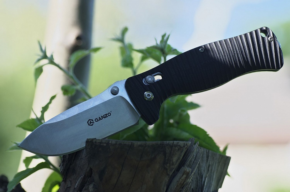 Нож Ganzo G720 зеленый, G720-G