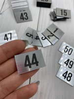 Нумерация для гардероба 50шт